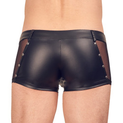 Svenjoyment Boxer NAXIS Imitation Cuir Noir